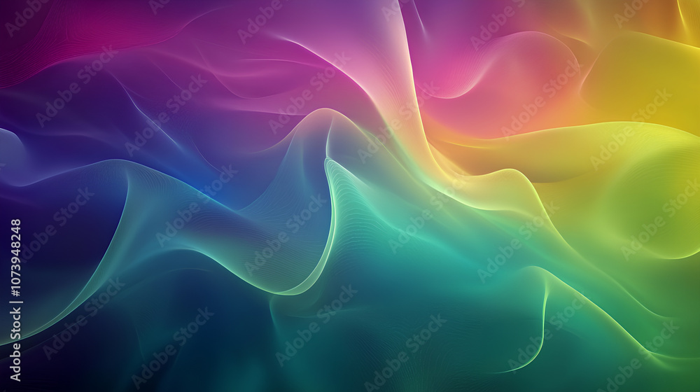 Poster abstract background with a colorful and vibrant color.