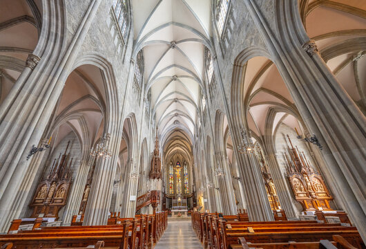 Historic Stift Admont in the State of Upper Austria, Austria