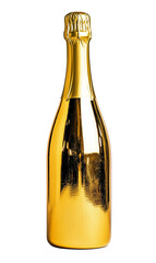 Gold Champagne Bottle With Elegant Design perfect 