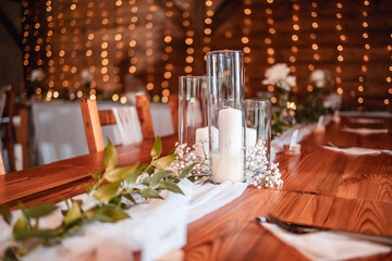 wedding table setting