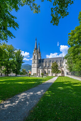 Obraz premium Historic Stift Admont in the State of Upper Austria, Austria