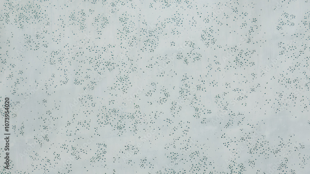 Poster delicate pattern of tiny specks against a light backdrop, showcasing intricate design in a modern te