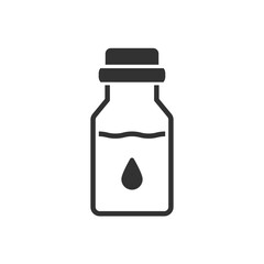 Herbal Liquid Medicine Icon - Homeopathy Icon