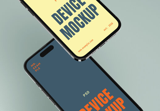 Two Phone Pro Mockups