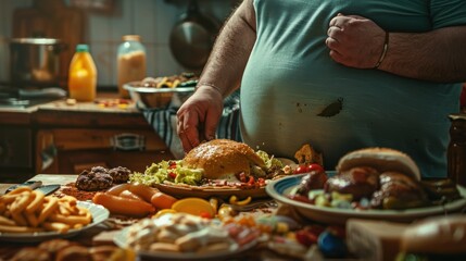 Unhealthy Diet Impact: Poor Nutrition Leading to Arrhythmias in a Kitchen Setting