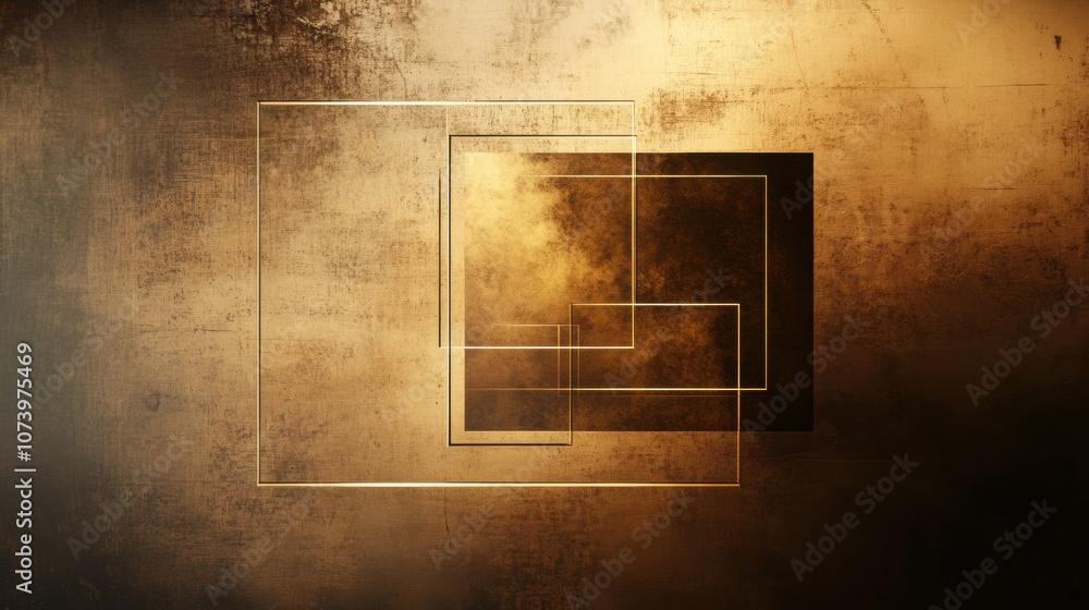 Poster This artwork showcases a dynamic interplay of light and shadow, creating depth and intrigue through its abstract forms and textures. Generative AI