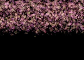 黒ベースのホログラムの素材