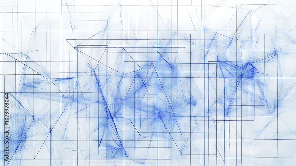 Poster blueprint grid paper texture abstract architectural drawing background