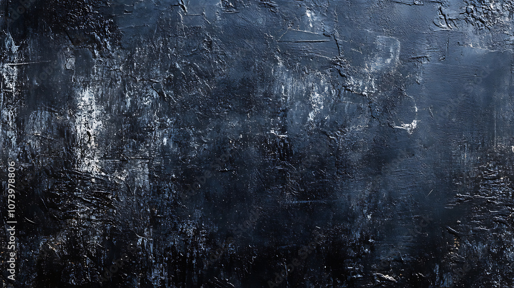 Poster dark charcoal textured background with subtle black dots high contrast abstract stock photo