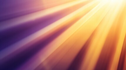 Obraz premium Golden rays of sunlight create a warm and ethereal atmosphere, AI