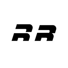 R sport abstract modern minimalist logo