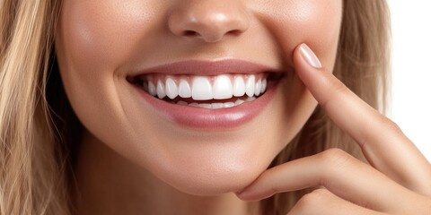Obraz premium Radiant Smile Beauty Ad