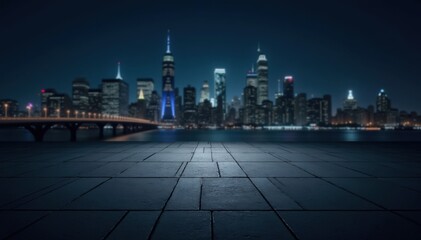 Peaceful Cityscape at Dusk