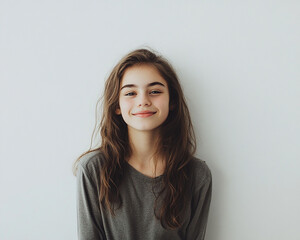 Obraz premium portrait of a woman 17 years