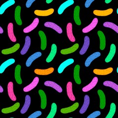 Summer vegetable seamless cucumber pattern for wrapping paper and fabrics