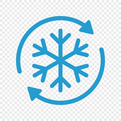 Freezing or defrost graphic icon