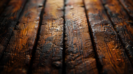 Obraz premium The image is of a wooden floor with a burnt look to it