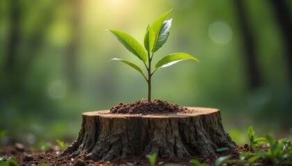 New Life Blooms in Nature's Embrace
