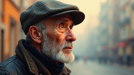 Contemplation of a Lifetime in the City