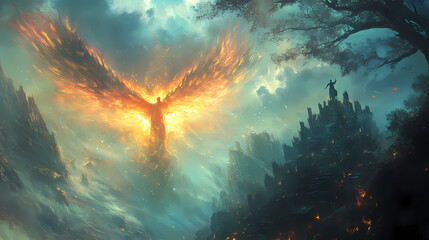 Obraz premium Mysticism is popularly known as one with god, but may refer to any kind of ecstasy or altered state of consciousness which is given a religious or spiritual meaning. Arcane. Illustration