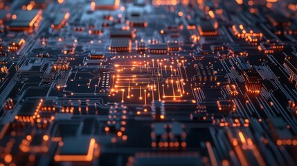 Circuitry: Glowing Lines of Code