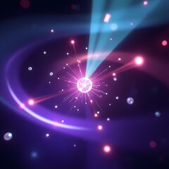 background with stars