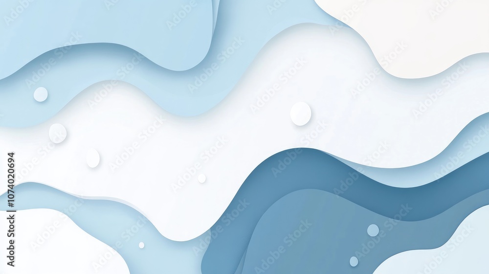 Poster beautiful blue and white abstract background texture with copy space paper texture for backgrounds w