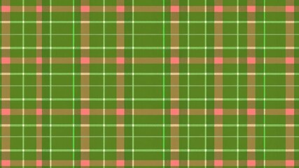Obraz premium Gordon tartan fabric texture seamless pattern in vibrant red, green, and white colors, Scottish culture, fabric