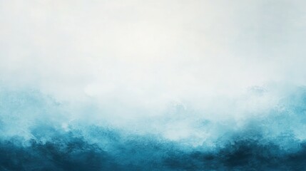 A soft gradient background blending white and blue creating a peaceful and imaginative atmosphere
