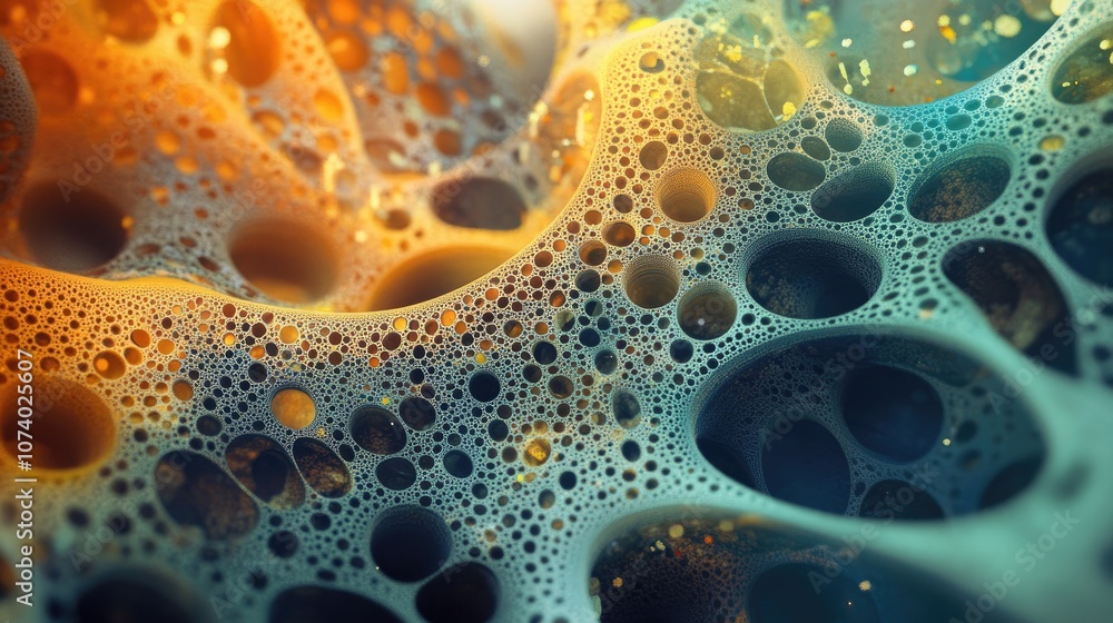 Poster organic fusion a harmonious blend of convolutional neural networks
