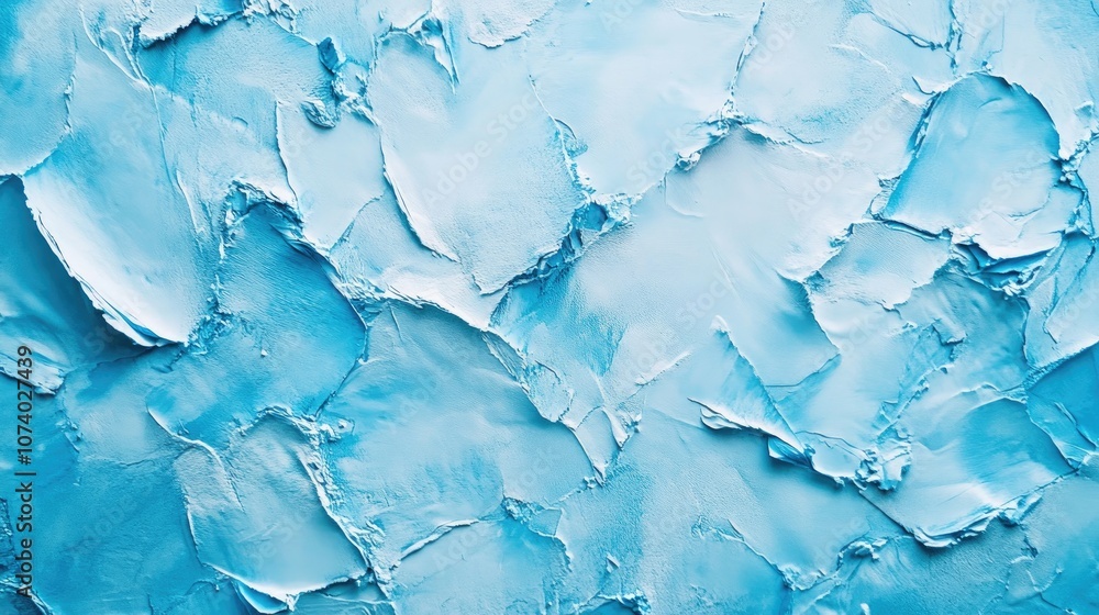 Poster light azure watercolor dye textured background messy cardboard surface pattern abstract paint remnan