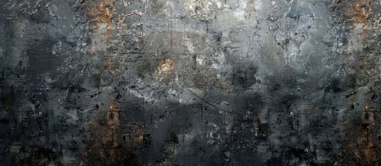 Obraz premium Gray Black Old Wall Background