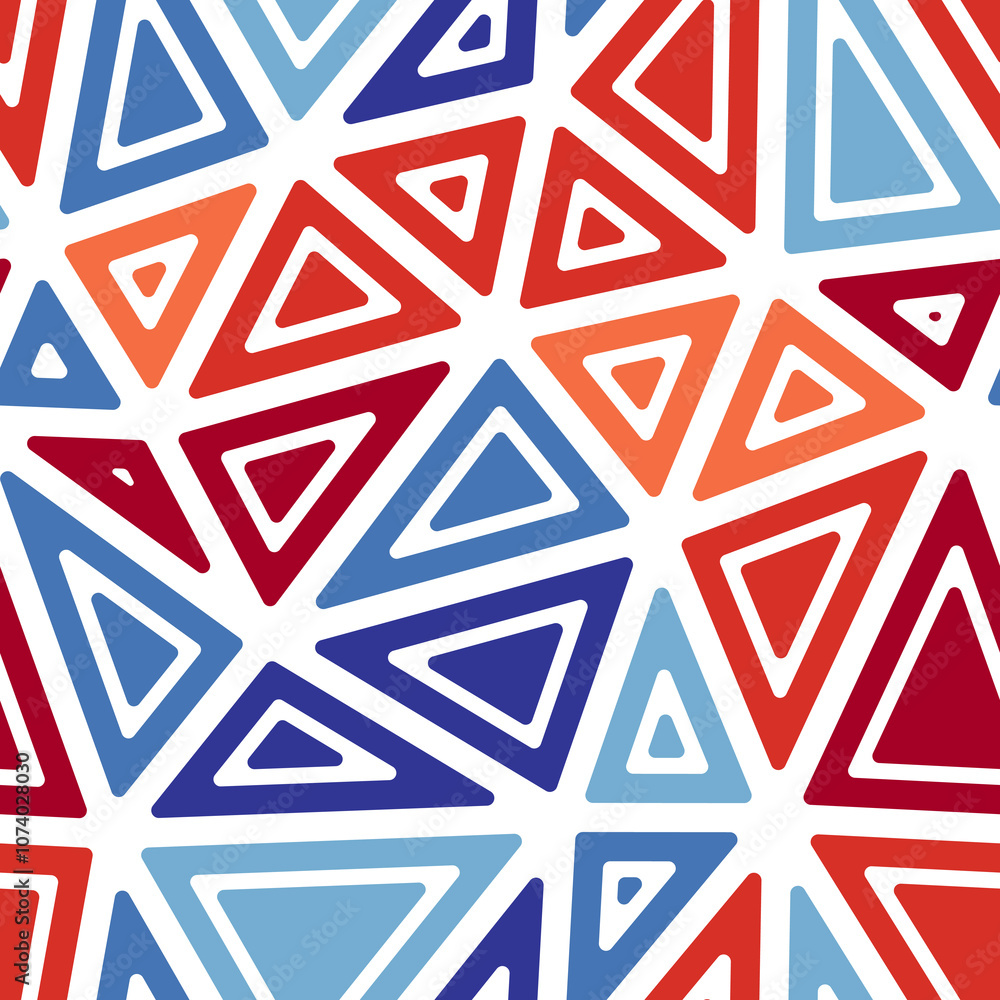 Poster minimal geometric background with rounded solid shapes in frames. features big triangles in a multip