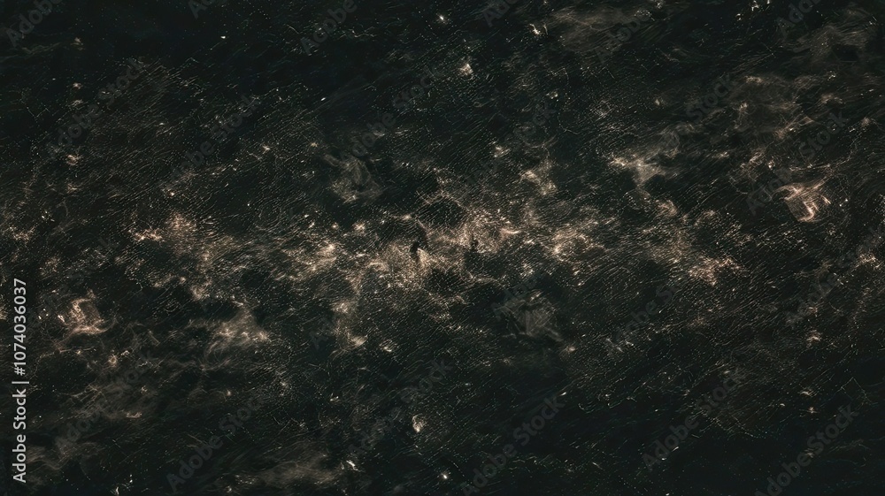 Poster the water glistens under a starlit sky with reflections creating an enchanting pattern evoking tranq