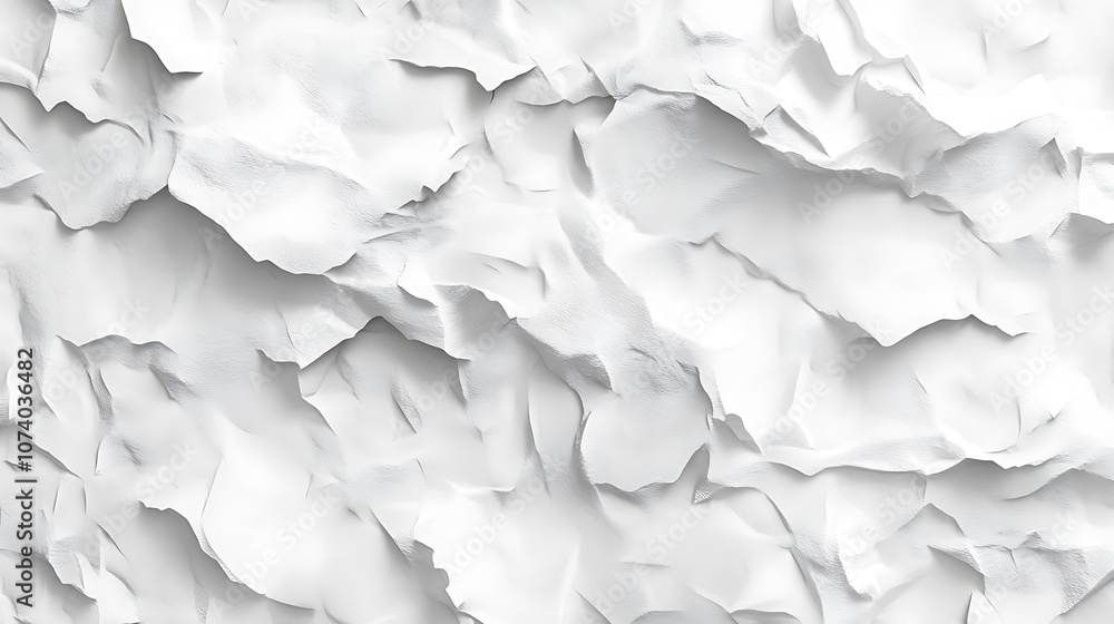 Aufkleber seamless white watercolor paper texture tileable rough kraft card stock background 3d rendering