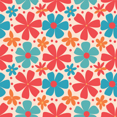 Vibrant Flower Background
