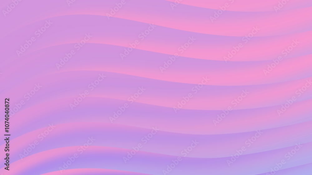 Poster soft gradient waves in pastel colors creating a calm and serene background ideal for modern design p