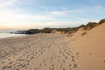 Portugal Beach at Sunset