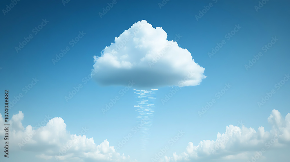Poster global data transfer and virtualization based on cloud computing, cloud computing concept