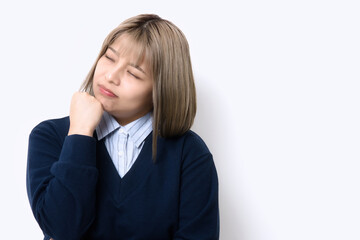 女性表情写真
