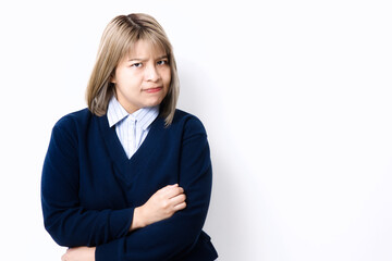 女性表情写真