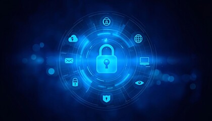 Cybersecurity, encryption, digital security, padlock, biometric, fingerprint, circuit board, data protection, network security, firewall, cyber defense, digital fortress, authentication, information s