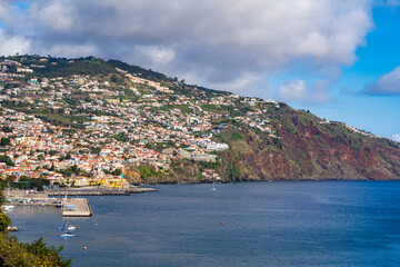 Funchal capital of Madeira Portugal landscape