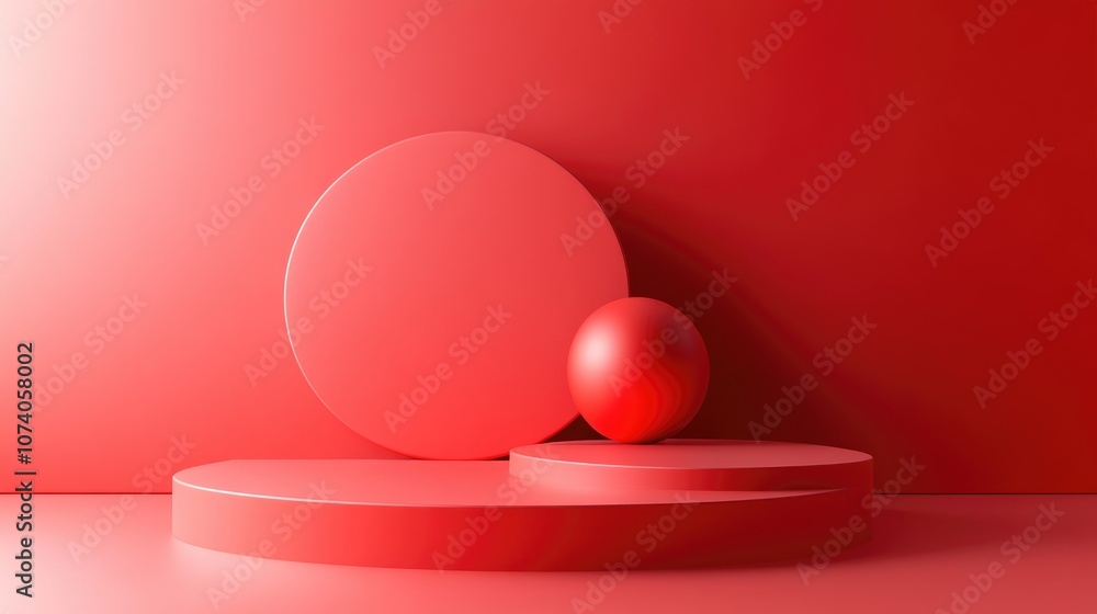 Poster Minimal abstract background ideal for branding and product presentation 3D rendering illustration