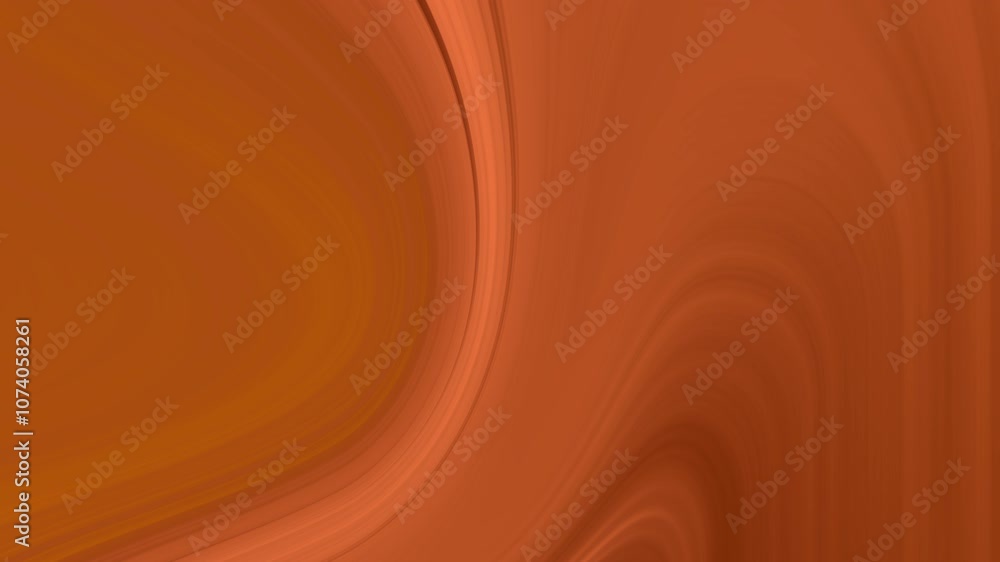 Poster abstract warm brown background with smooth gradient texture and flowing shapes, ideal for creative p