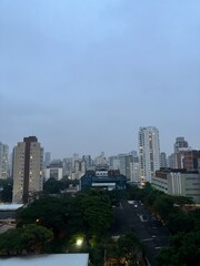 Obraz premium city skyline in São Paolo 