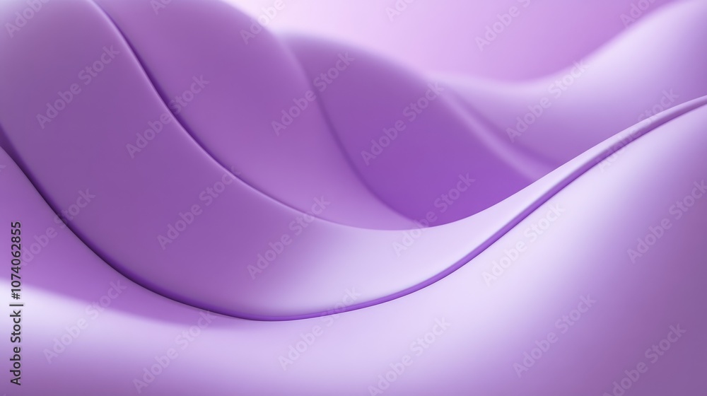 Poster soft purple abstract background 3d render for product promotion mock up