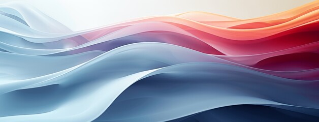 Fototapeta premium 3D Abstract Business Background with Dark Lines and Colorful Edges