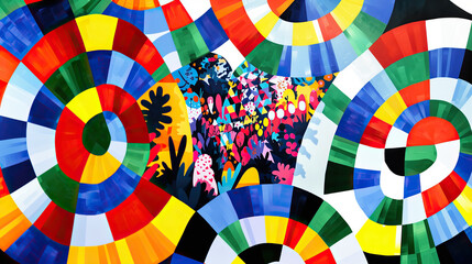 Obraz premium Abstract colorful background