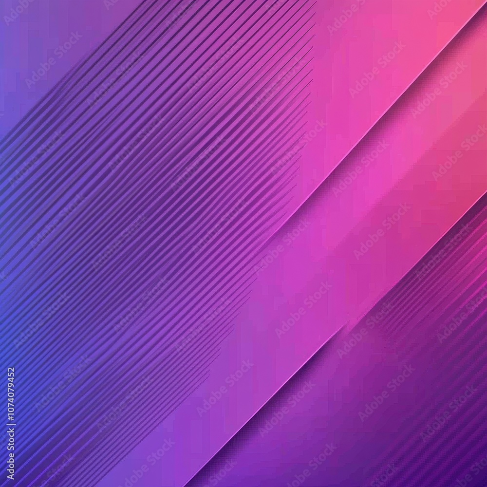 Poster Abstract Geometric Background with Diagonal Lines and Gradient Colors
